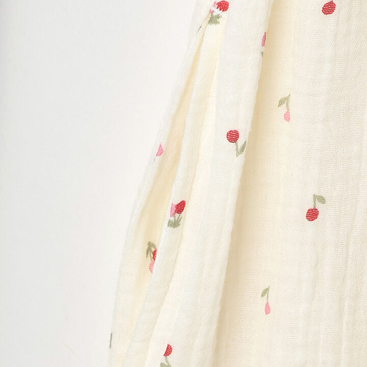 [Link] Double Gauze Cut Pajamas,Pearl white, medium image number 9