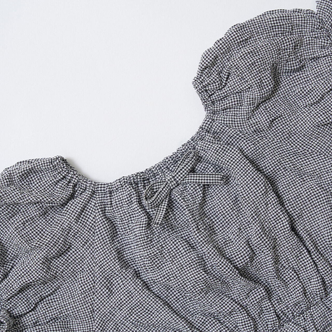 Front and Back Both OK! Blouse & Tiered Skirt Set,Light blue, large image number 7