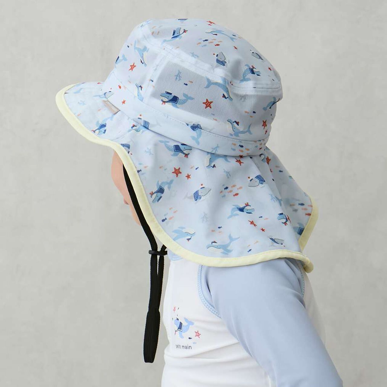 Amphibious Mesh Hat,Ivory, large image number 4