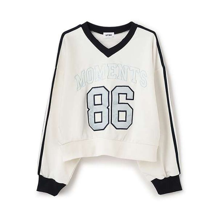 [LTXC] Number Pullover,Navy, medium image number 5