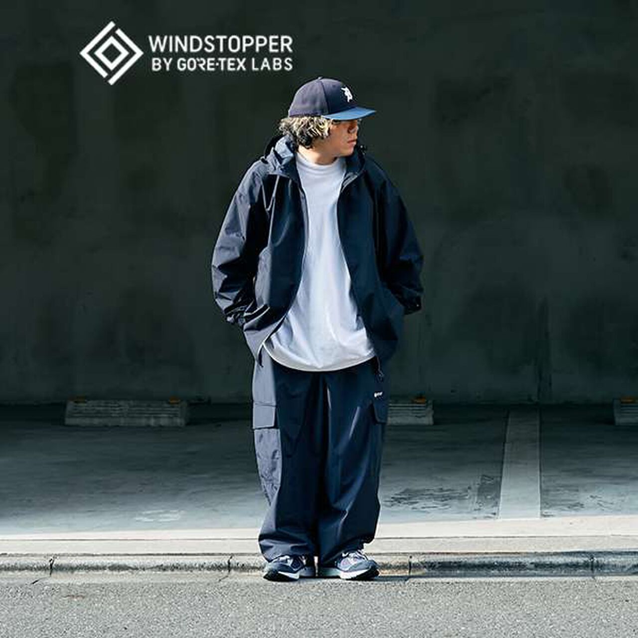 [Adult] [phenix Exclusive] [GORE-TEX] Zipper Hooded Jacket,Navy, large image number 18