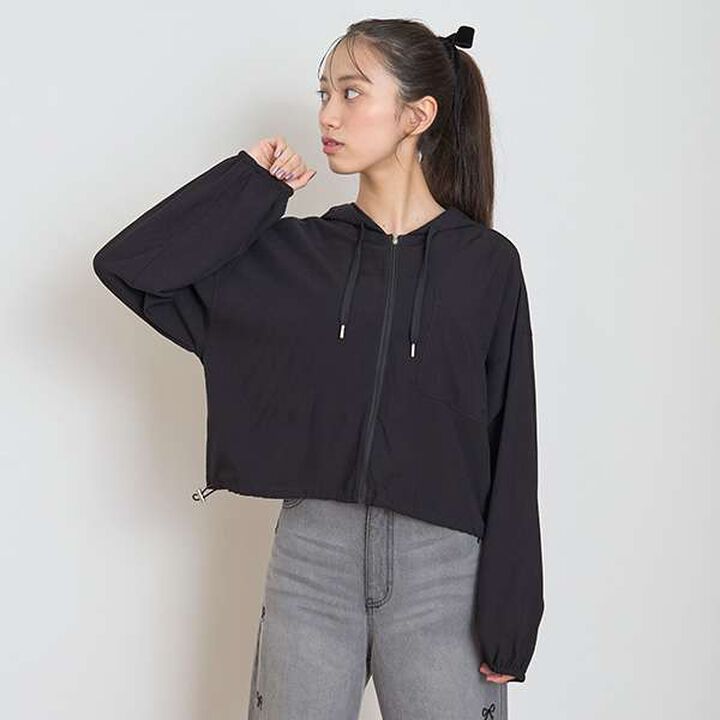 UV Protection Sheer Jacket,Ivory, medium image number 17