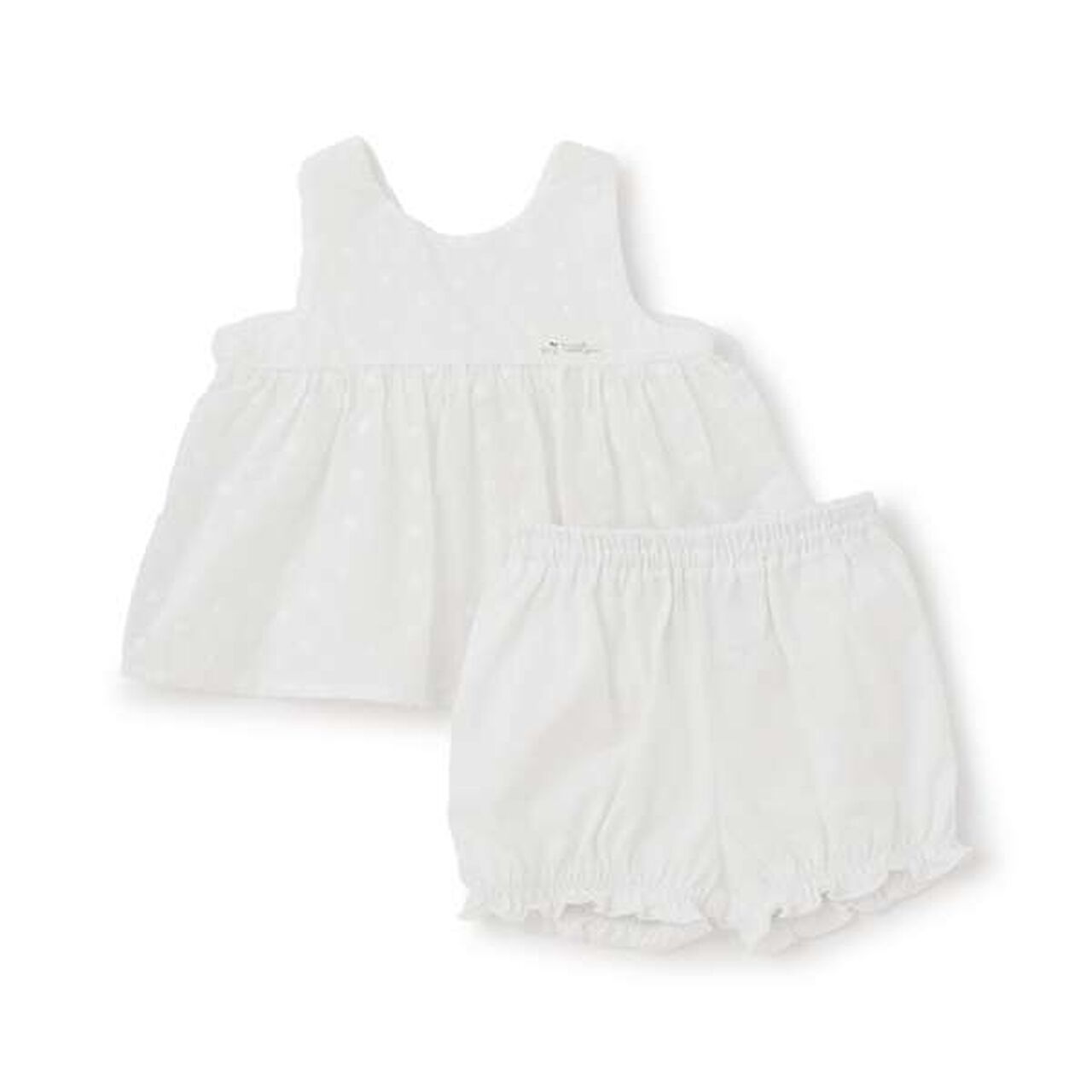 Angel Vest + Bloomers Candy Wrapping,Off white, large image number 2