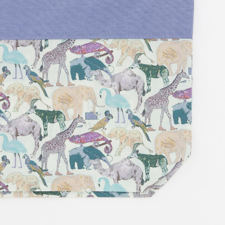 Zoo Queue Drawstring Bag Set (2 Pieces),Blue, medium image number 4