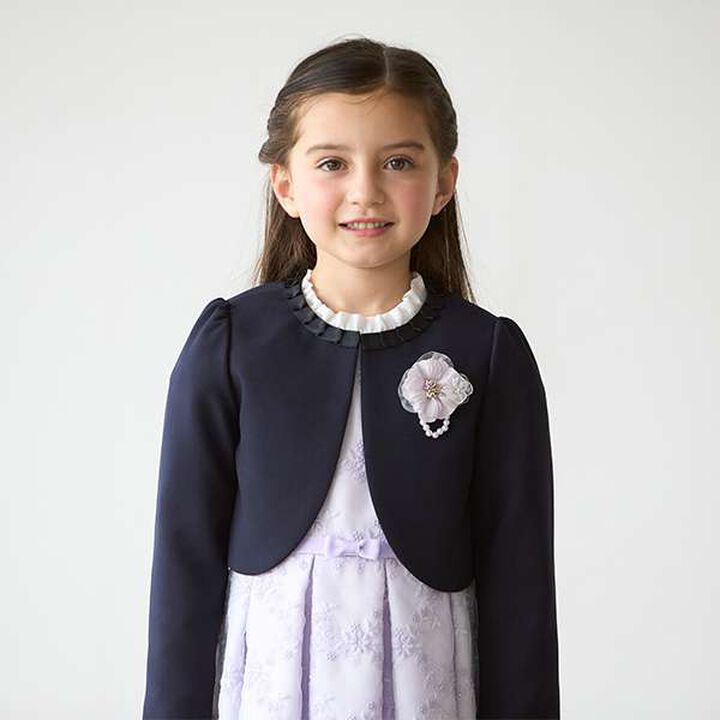 Lace OP + No-Collar JK Set,Lavender, medium image number 17