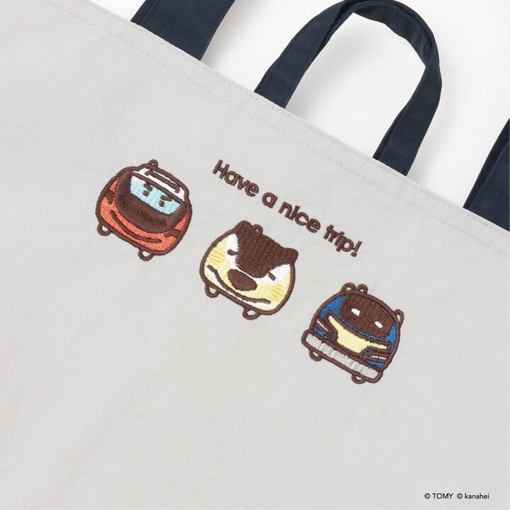 Gather! Plarails Sharyozu / Lesson Bag,Navy, medium image number 4