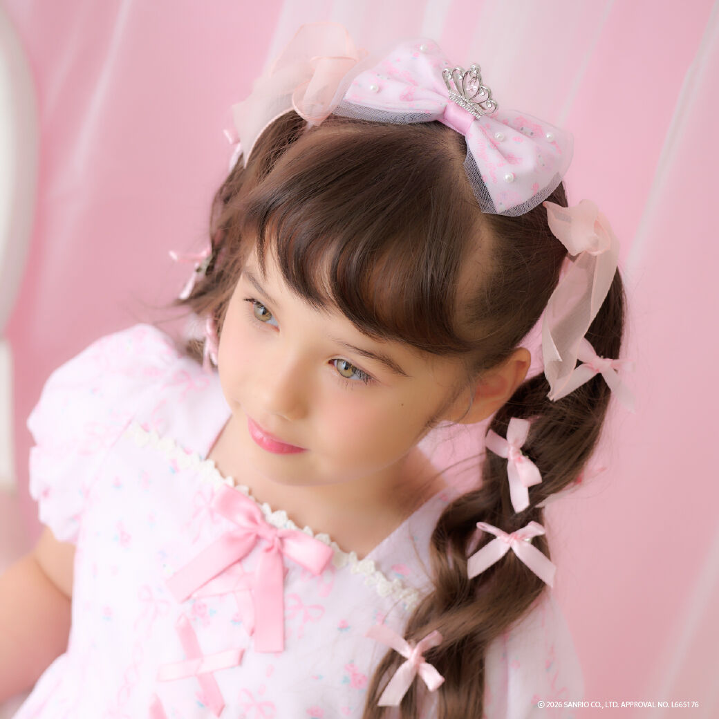 My Melody/My Sweet Piano Tiara Ribbon Hair Clip | Narumiya