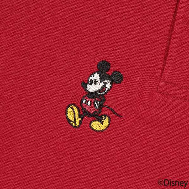 [Disney] Mickey Polo Shirt,Navy, medium image number 5