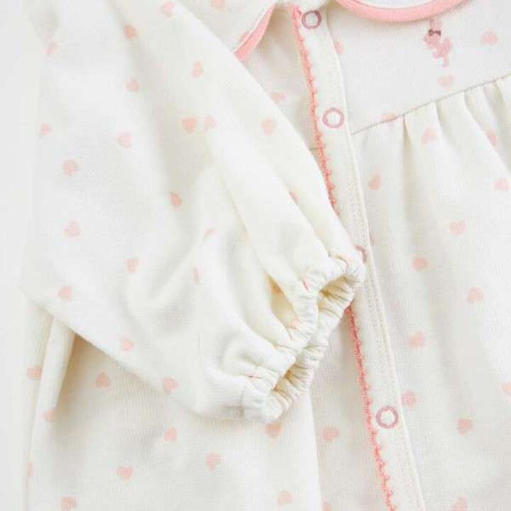 KP Heart Print Coverall,Beige, medium image number 9