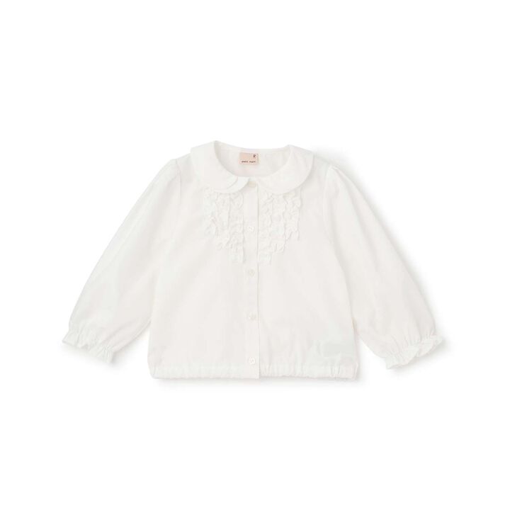 Chibi Frill Blouse,Blue, medium image number 4