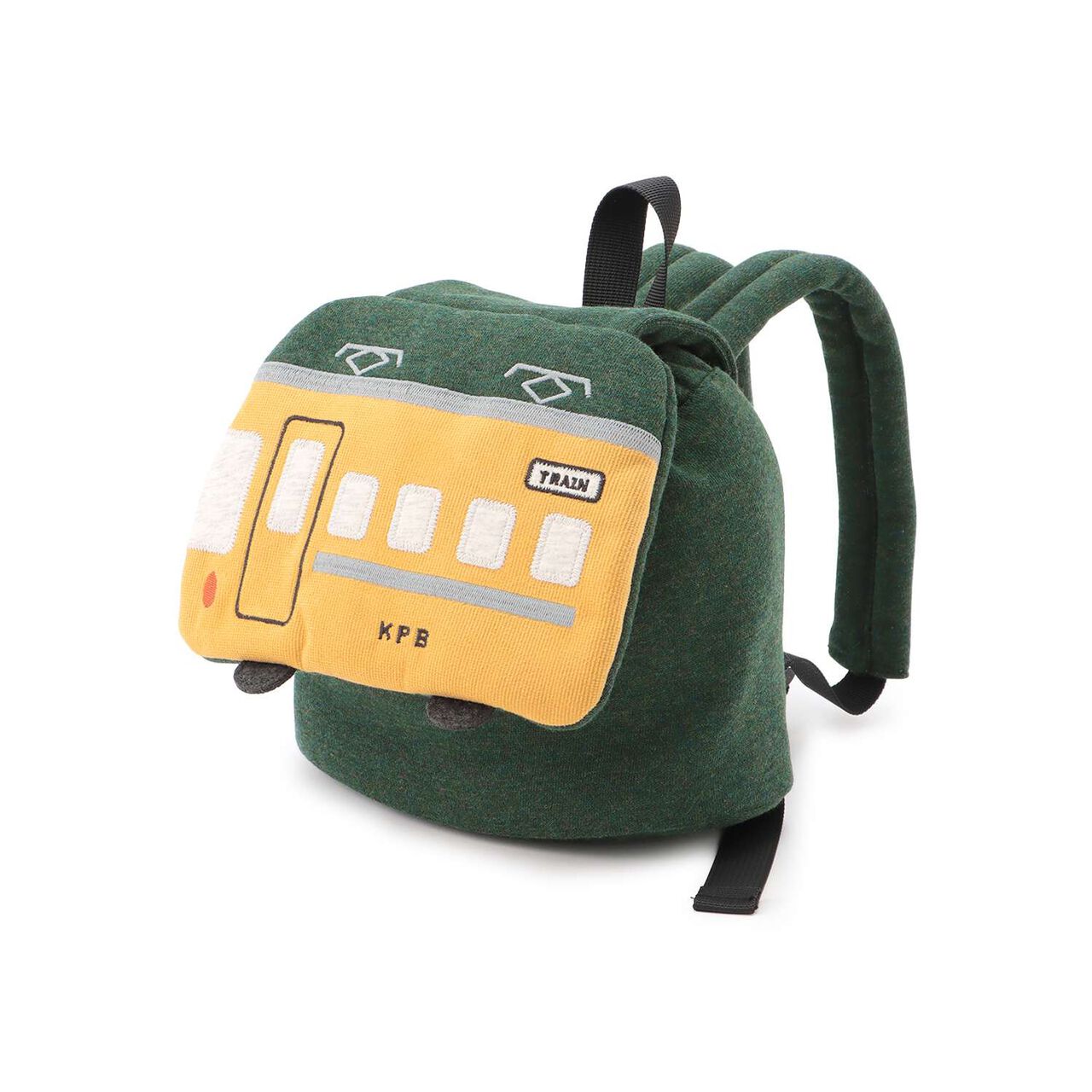 Train Baby Backpack,Green, large image number 0