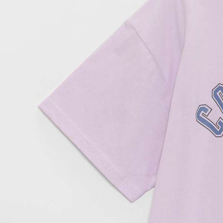 Loose Fit College T-Shirt,Smoke white, medium image number 8