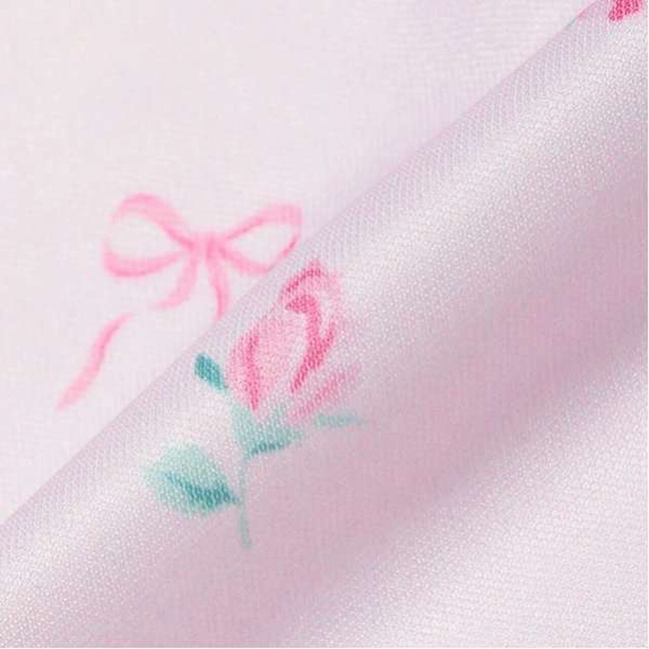 Rosebud Pattern Feeding Bib,Light pink, large image number 10