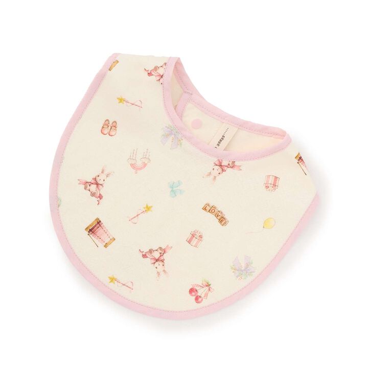 TOYS Bib [Made in Japan],Pink, medium image number 0