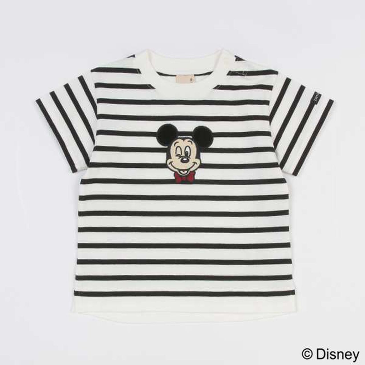 [Disney] Character Motif T-Shirt,Black, large image number 13