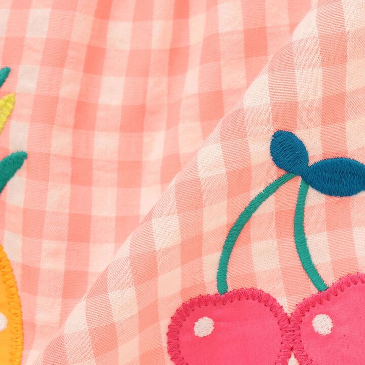 Fruit Pattern One-Piece Dress,Pink, medium image number 13