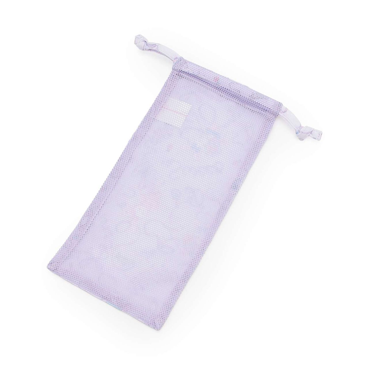 [Mesh] Rabbit Ballet Pattern Drawstring Bag for Ballet Shoes,Lavender, large image number 1