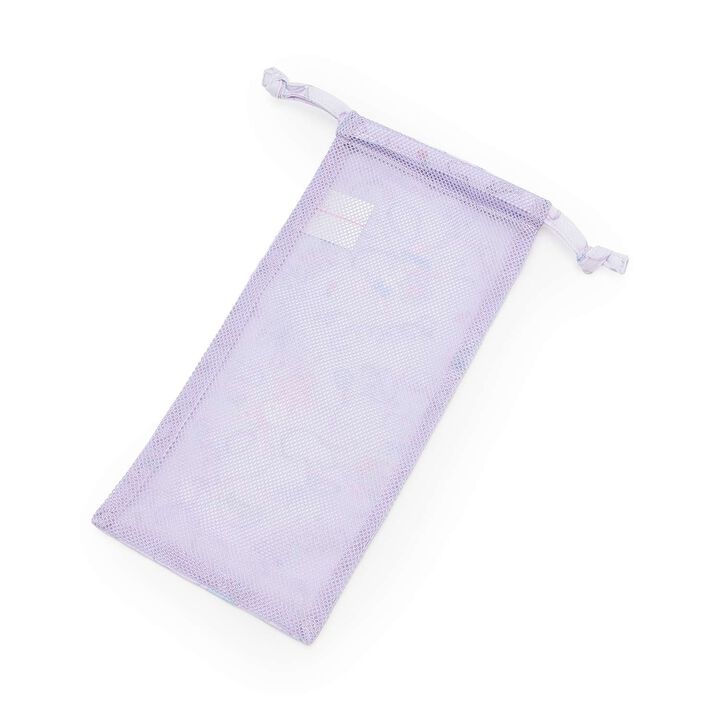 [Mesh] Rabbit Ballet Pattern Drawstring Bag for Ballet Shoes,Lavender, medium image number 1