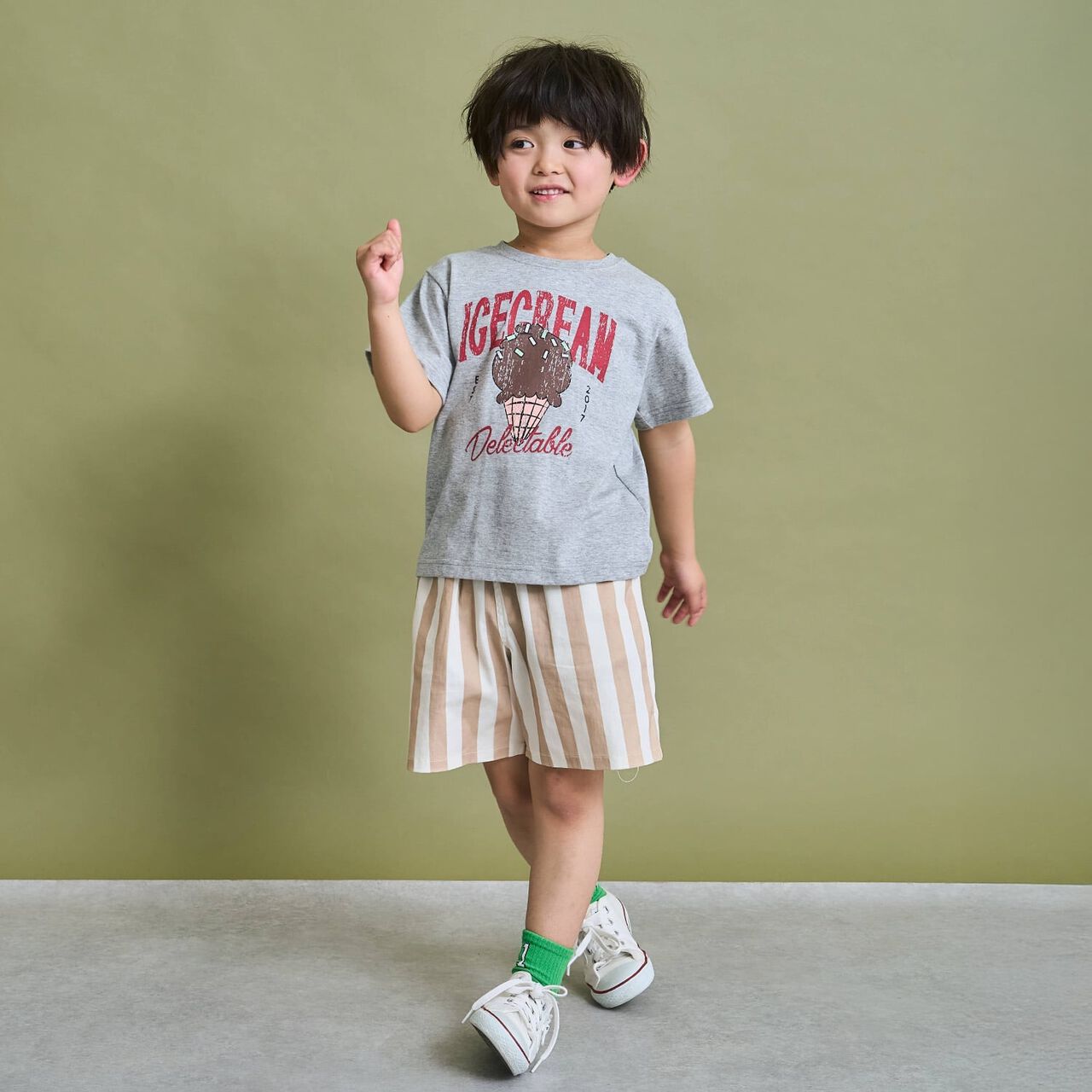 [Anti-Stain, Quick-Dry, Shape Retaining] Assorted Printed T-Shirts - 8 Patterns Available,Ivory, large image number 39