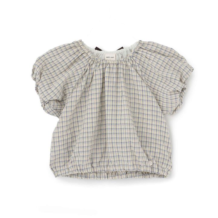 [Link] Balloon Blouse,Blue, medium image number 8