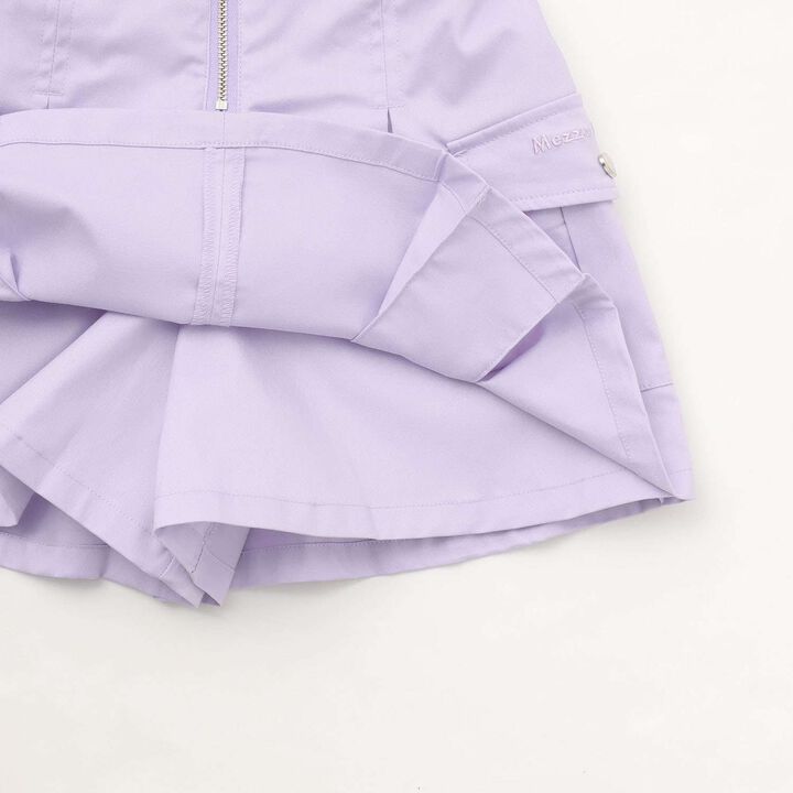 [Restock] Front ZIP Culotte Skirt,Navy, medium image number 8