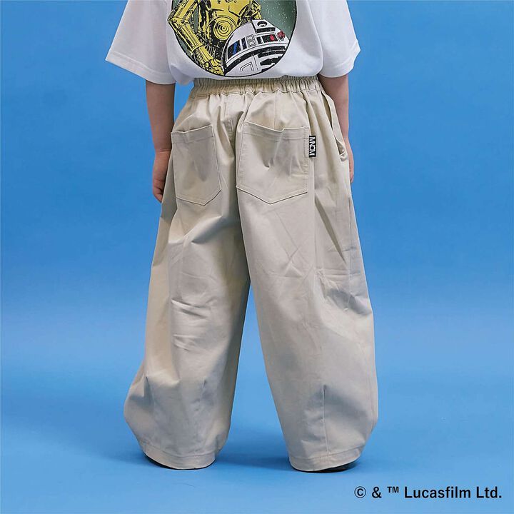 Volume Balloon Pants [MNCM],Khaki, medium image number 15