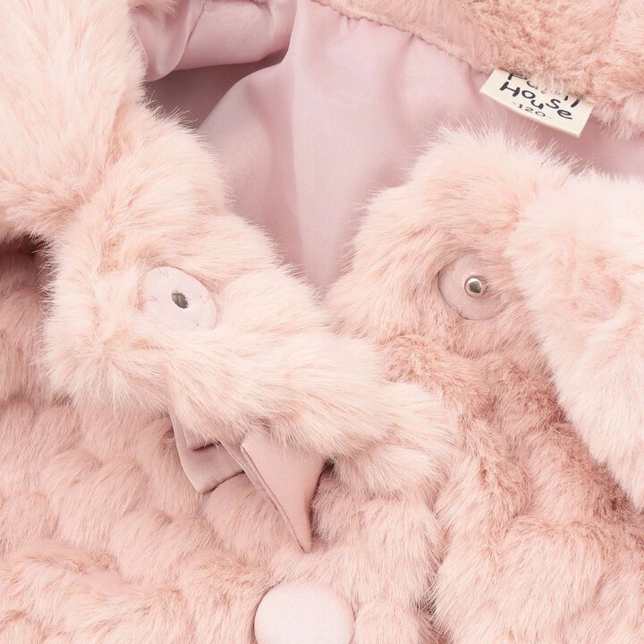 Faux Fur Coat,Pink, medium image number 3