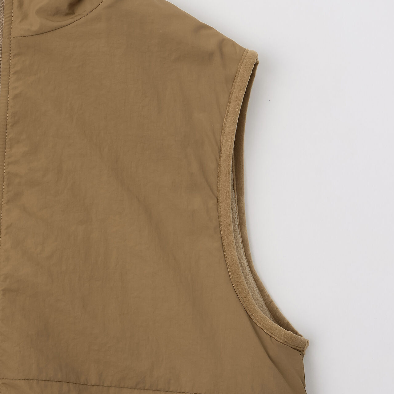 Reversible Vest,Camel, large image number 17