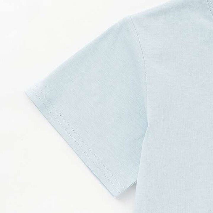 [Anti-stain/Link] Sparkling Motif T-Shirt,Off white, medium image number 8