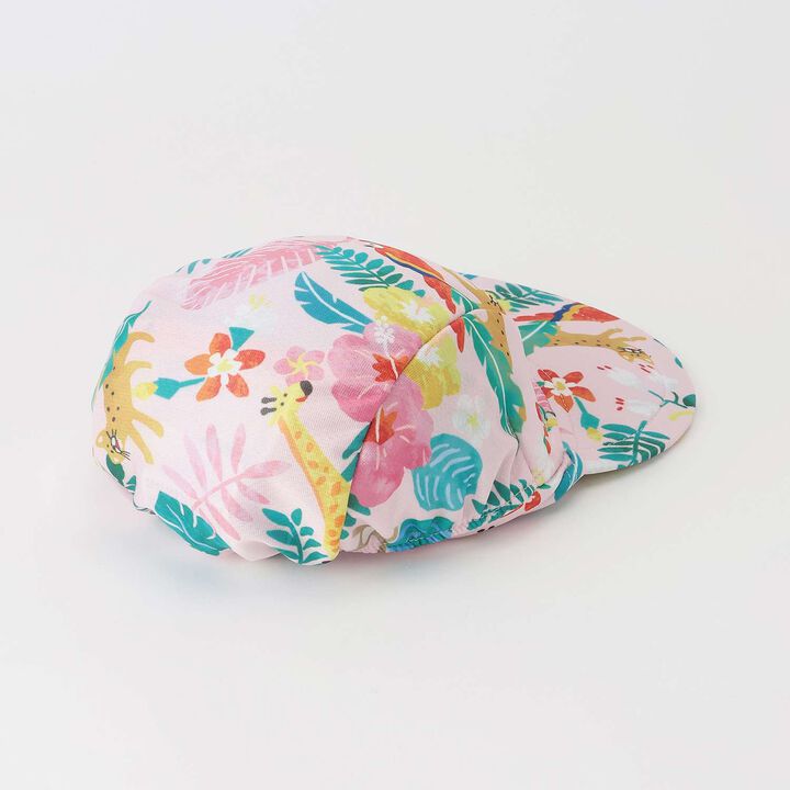 [SWIM] All-Over Pattern Swim Cap with Sunshade,Turquoise, medium image number 4