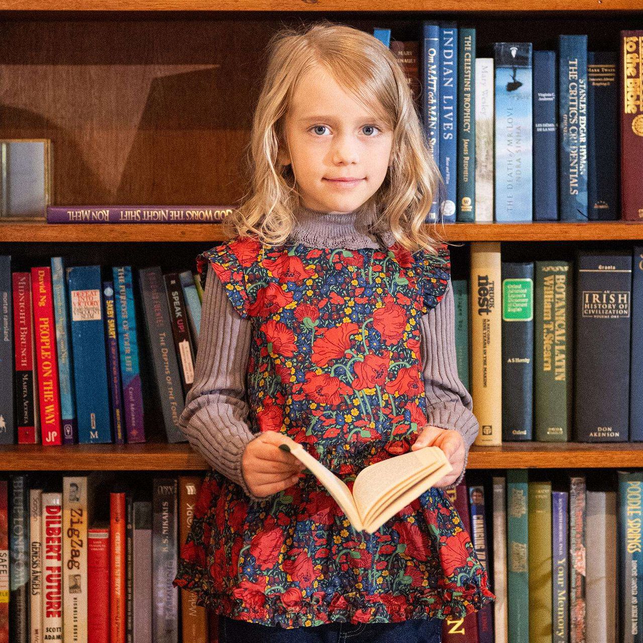 Clementina Daisy Tunic,Red, large image number 0