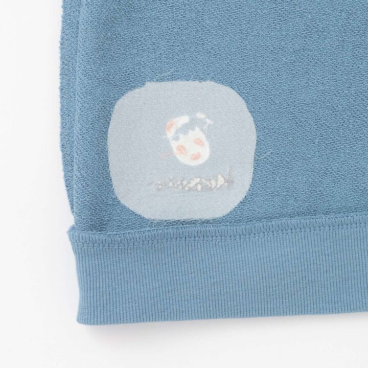 [人氣商品補貨] [實體店鋪不販售] 恐龍刺繡袖條紋衛衣,灰色, medium image number 6