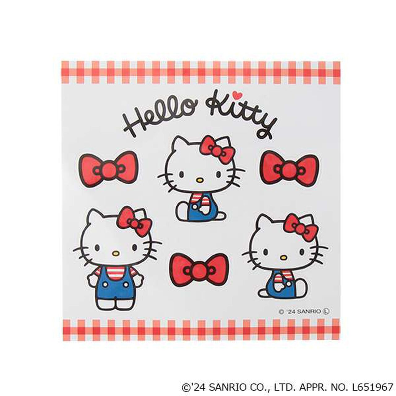 [Sanrio] Kitty 2-Way Pouch,Red, large image number 7