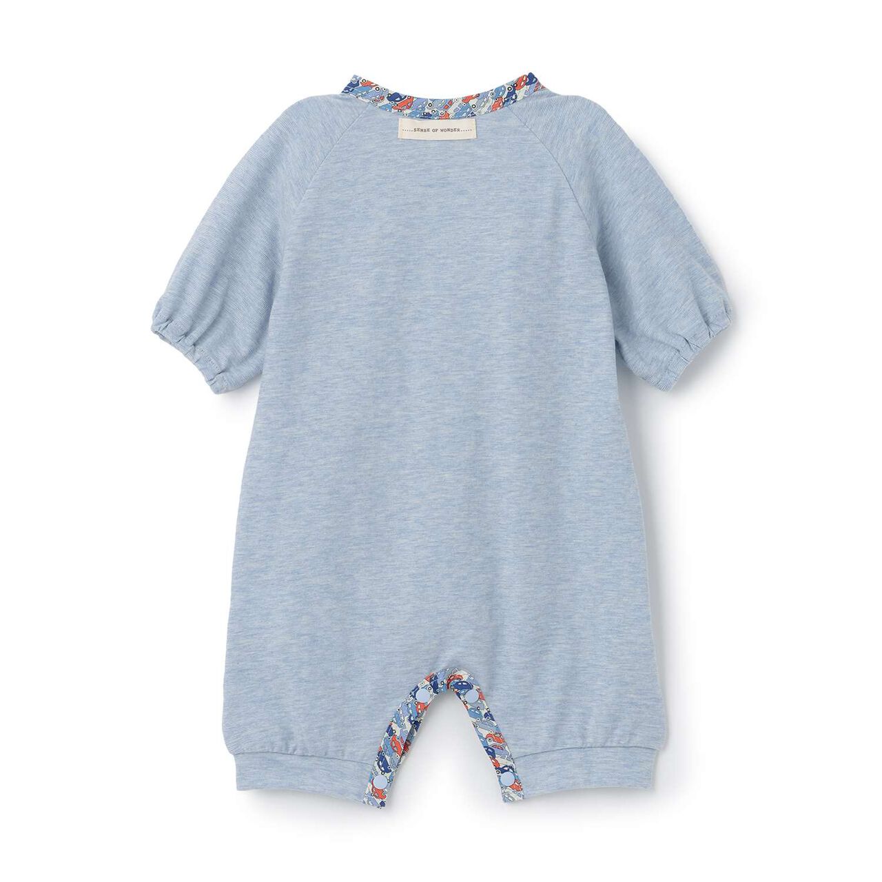 Liberty Cars Organic Newborn Wear [Made in Japan],Blue, large image number 1
