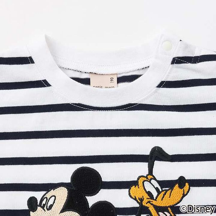 [Disney] Character Motif Short Sleeve T-Shirt,Purple, medium image number 17