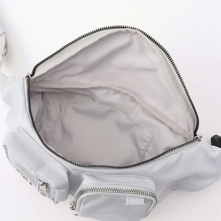 [LTXC] Nylon Waist Bag,Black, medium image number 6