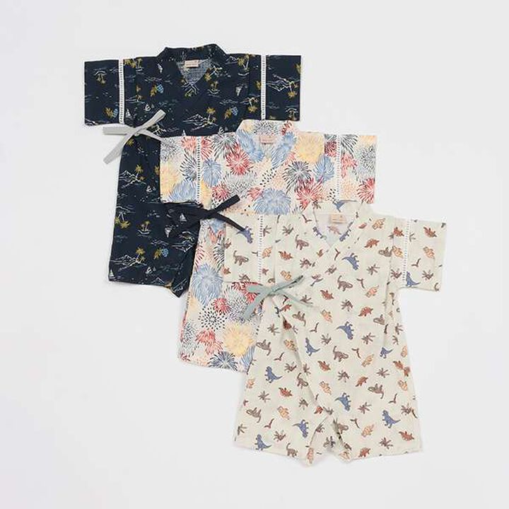 Boys' Assorted Baby Jinbei,Navy, medium image number 10