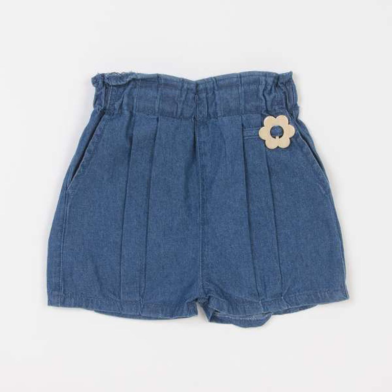 [Link] Tuck Balloon Shorts,Beige, large image number 2