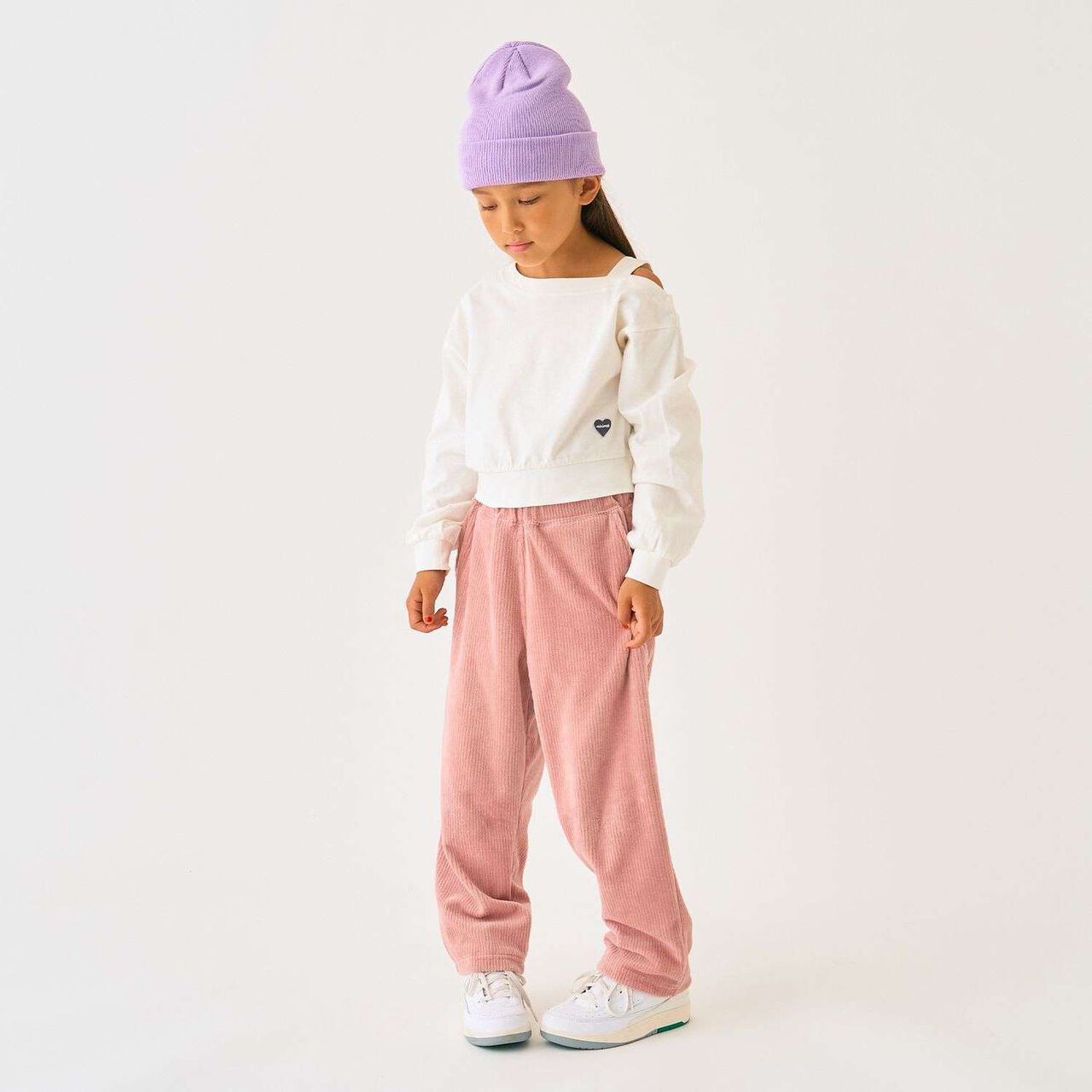 Knit Cord Pants,Moss green, large image number 17