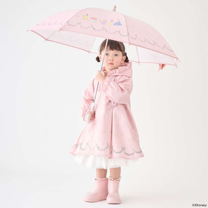 [Disney] Ribbon Rain Boots,Light pink, medium image number 2