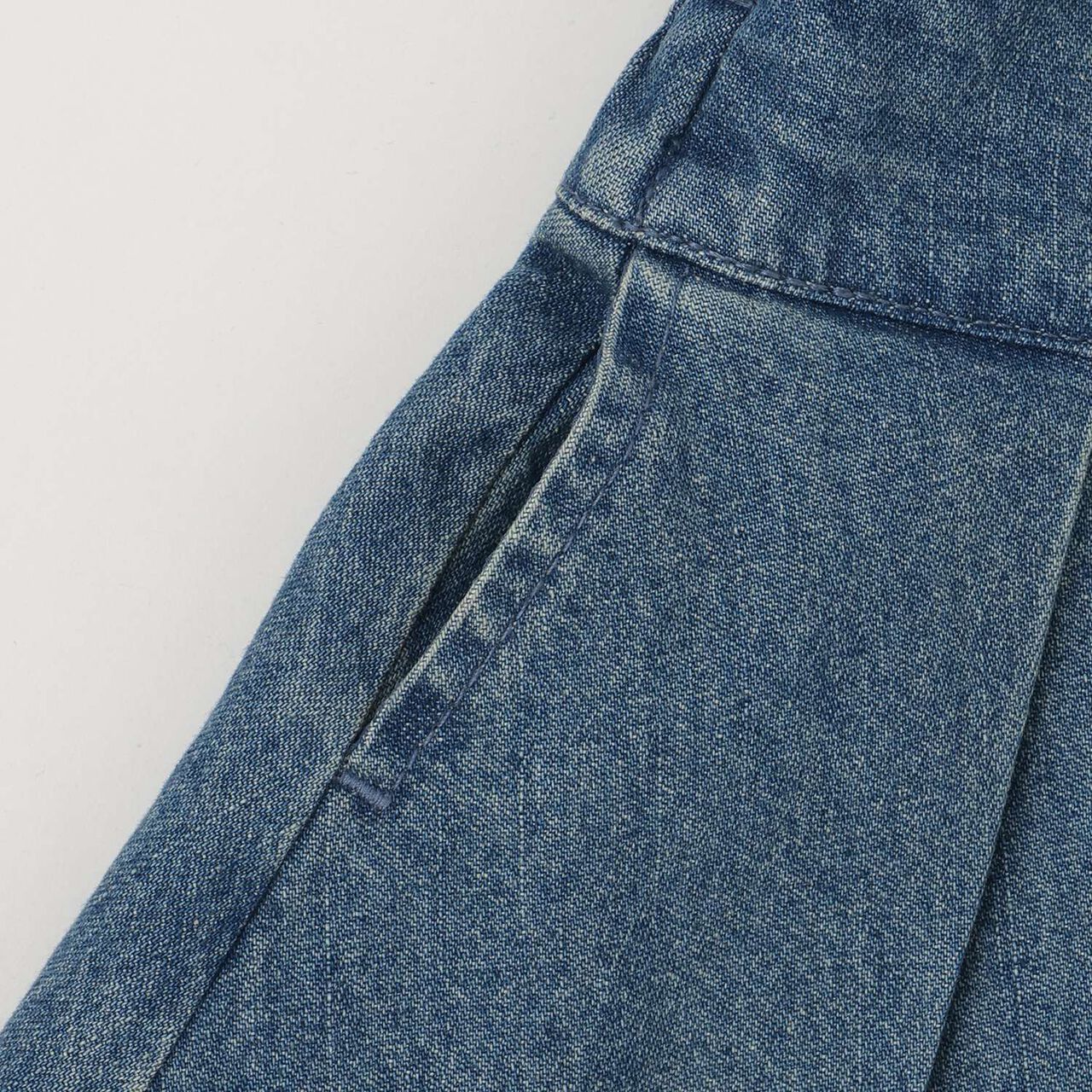 [Ready-to-Wear] Denim Bustier & Pleated Skirt Outfit Set,Blue, large image number 28