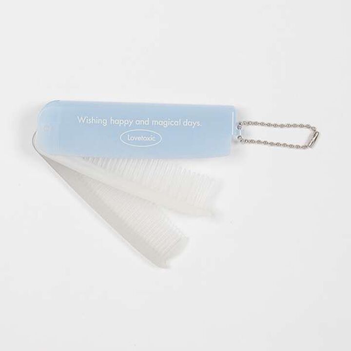 Logo 2-Way Comb [Made in Japan],Light green, medium image number 7