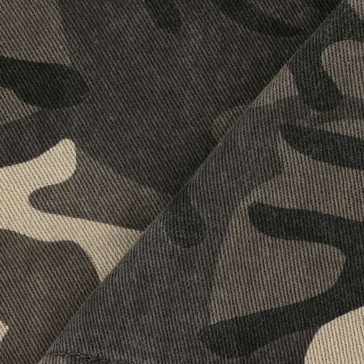 [LTXC] Camouflage Half Cargo Pants,Khaki, medium image number 11