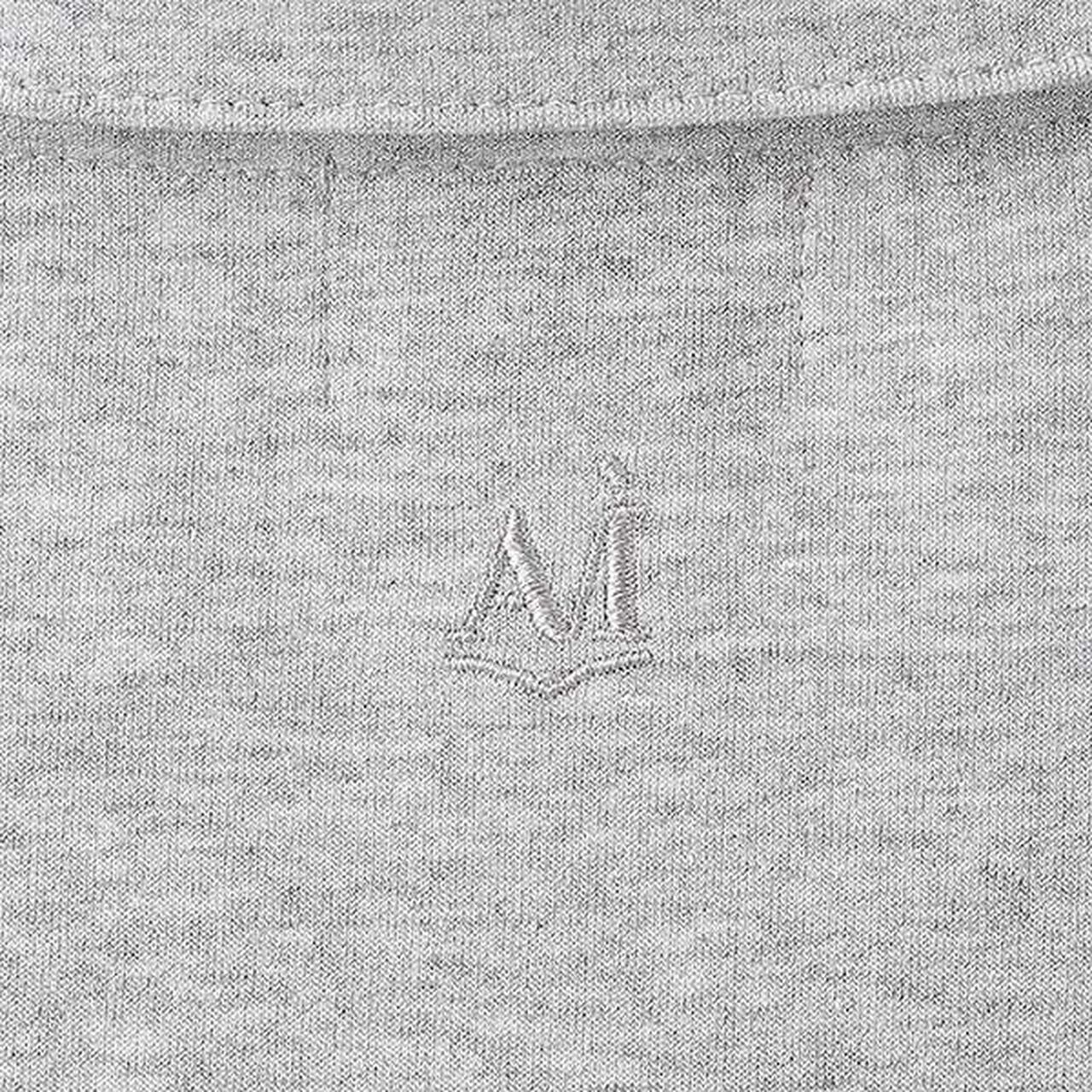 [AMI] Color Block Half-Zip Outfit Set,Top gray, large image number 8