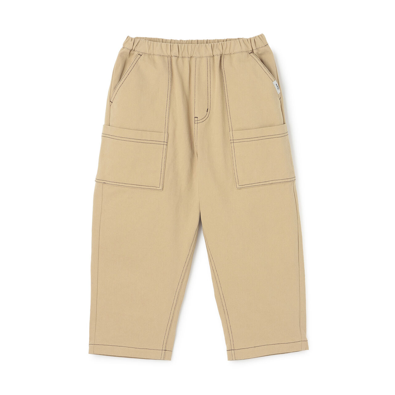 Stitched Cargo Pants,Khaki, large image number 14