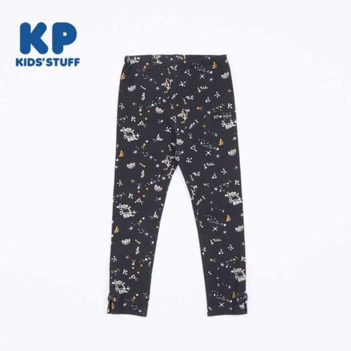 KP Patterned Print Spats (80-140),Black, medium image number 0