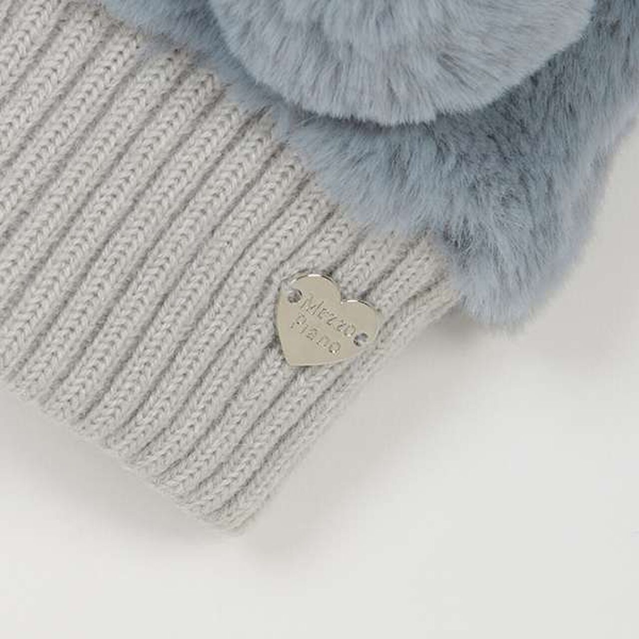 Fluffy Bunny Gloves,Ivory, large image number 3