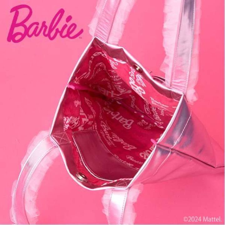 Barbie / Sparkling Tote,Silver, medium image number 11