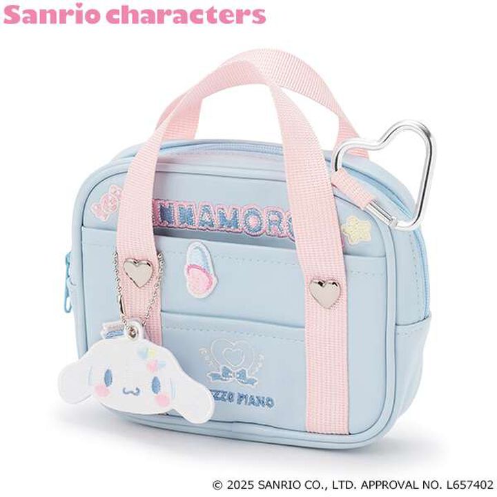 [My Melody & Cinnamoroll] School Bag Style Pouch,Pink, medium image number 18