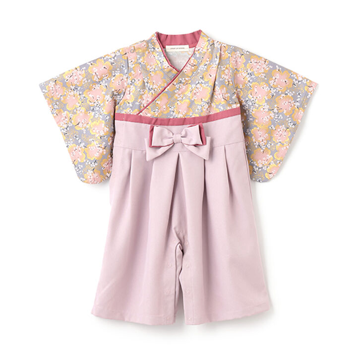 Girls' Hakama All-in-One,Red, medium image number 12